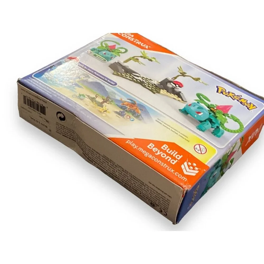 2017 Mega Construx Pokemon Ivysaur Building Set DYF13 New Sealed - Picture 4 of 4